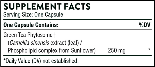 Green Tea Phytosome 60 caps (Liposomal EGCG Replacement)