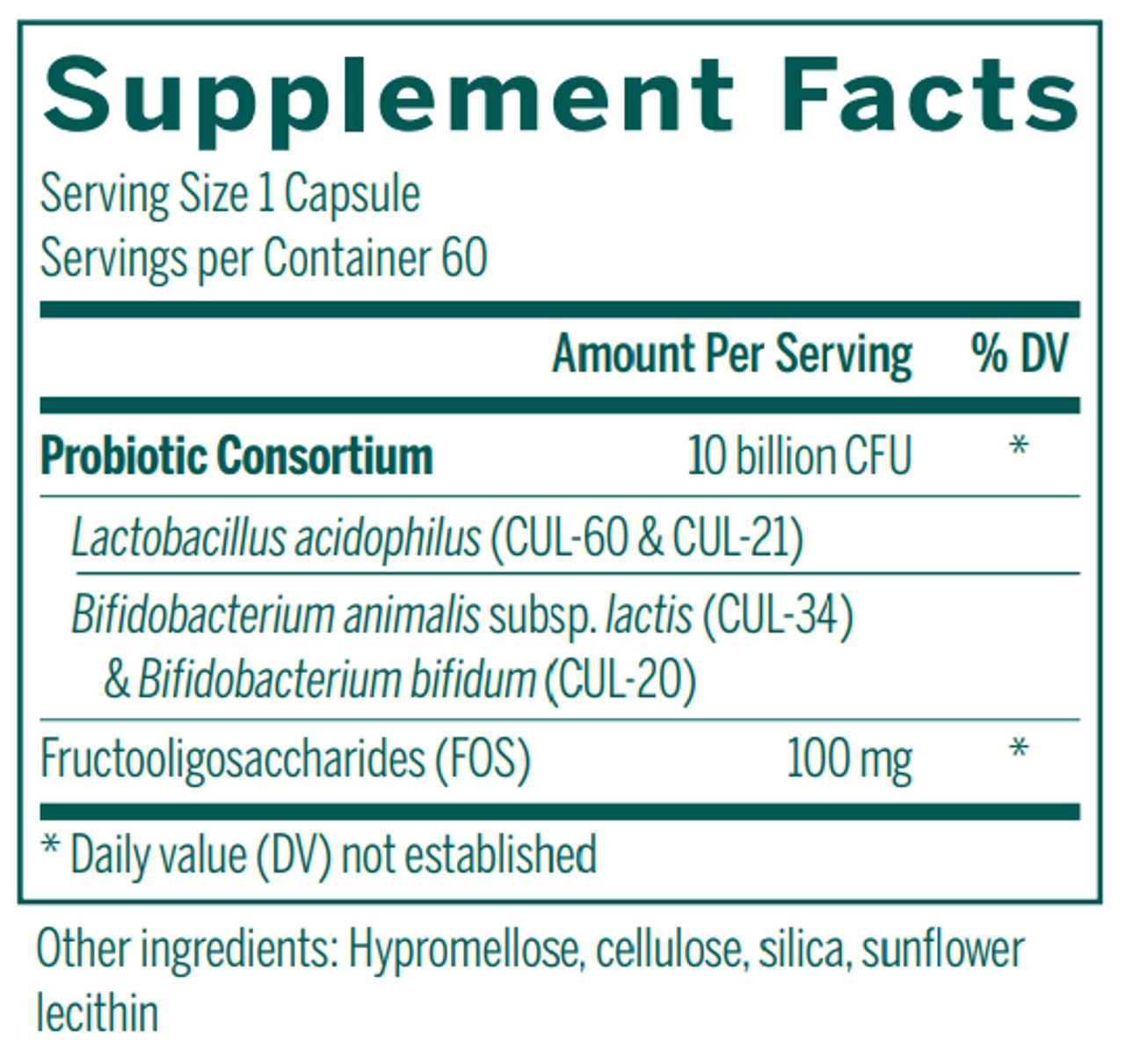 HMF Forte Probiotic 120 caps