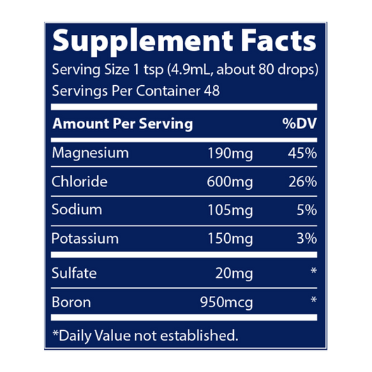 Trace Minerals 40,000 Volts Electrolyte Concentrate 8oz ~