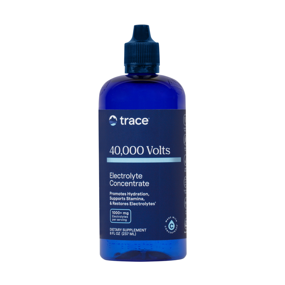Trace Minerals 40,000 Volts Electrolyte Concentrate 8oz ~