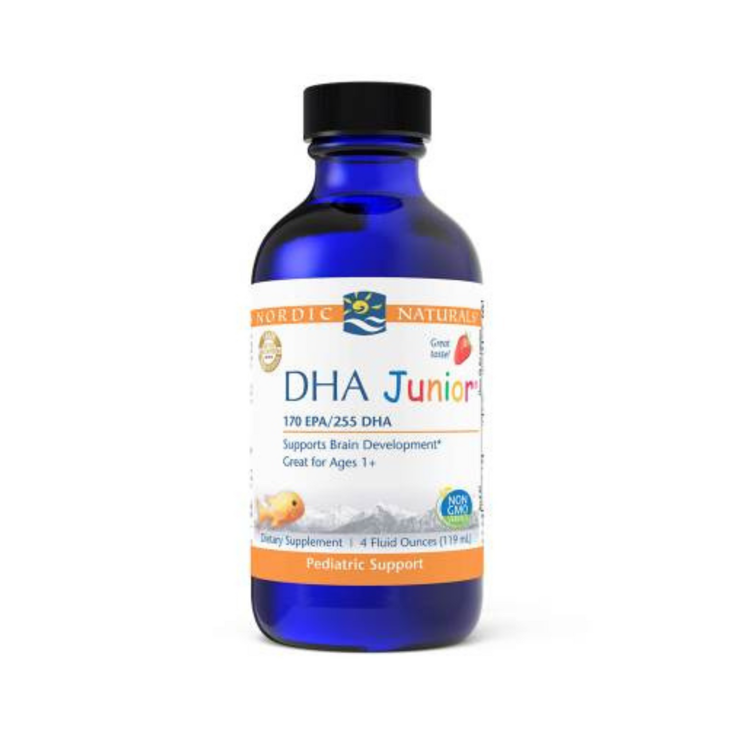 DHA Junior Liquid/Strawberry 4 oz