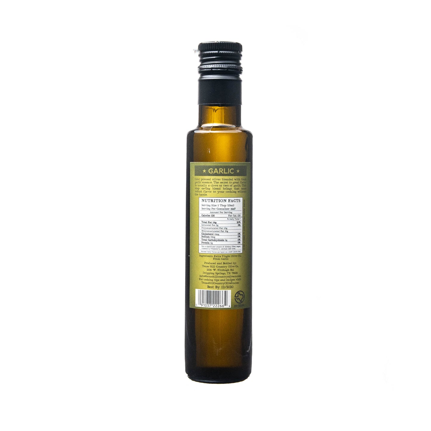 Garlic Infused Olive Oil - 250ml ~