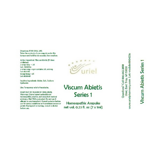 Viscum Abietis Series 1 - 7 ml Ampule (green box) ~
