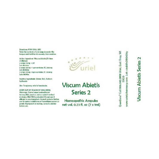 Viscum Abietis Series 2 - 7 ml Amplule (green box) ~