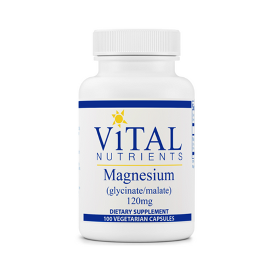 Magnesium (Glycinate/Malate) 120 mg 100 caps