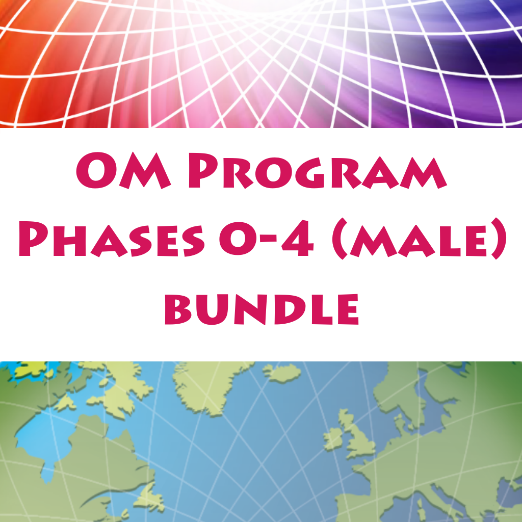 Divine Influence: OM Program Phases 0-4 (Male) - With Cell Salts