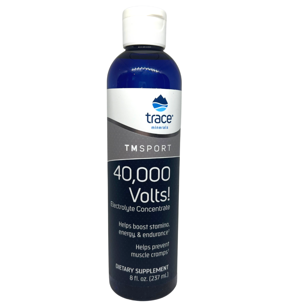 Trace Minerals 40,000 Volts Electrolyte Concentrate 8oz ~