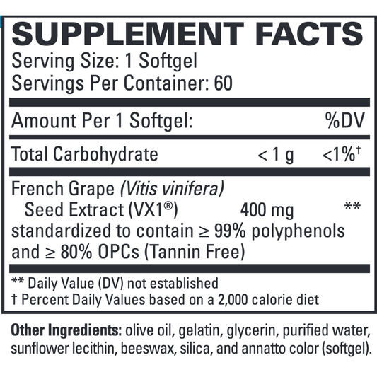 Clinical OPC 60 softgels