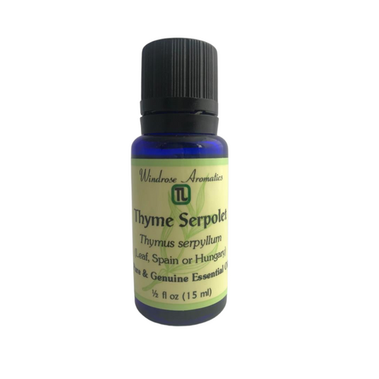 Windrose Aromatics: Thyme Serpolet Essential Oil 1/2 oz. |