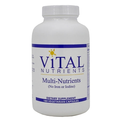 Multi-Nutrients NO Iron/Iodine 180 caps
