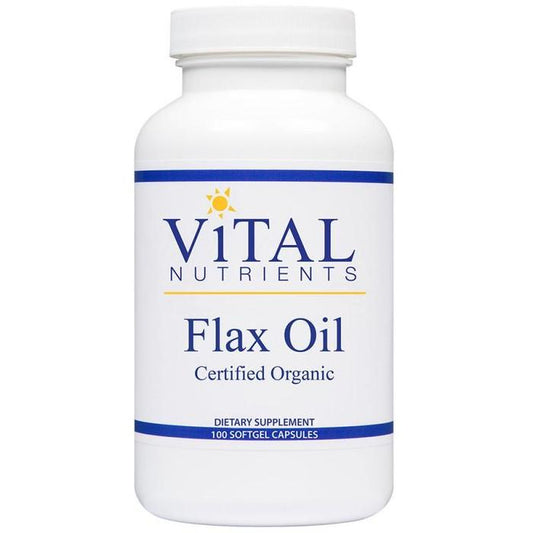 Organic Flax Oil 3000 mg (Last Chance Sale Item)