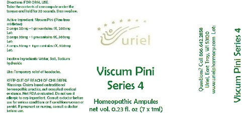 Viscum: Pini Series 4 ~